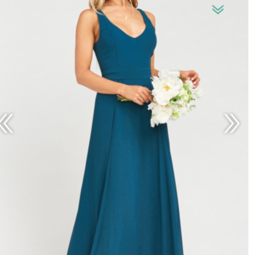 SHOW ME YOUR MUMU JENN MAXI DRESS DEEP JADE